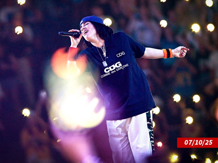 billie eilish performing getty