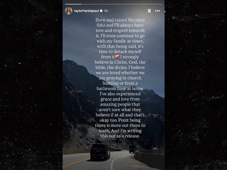 taylor frankie paul on mormon insta 1