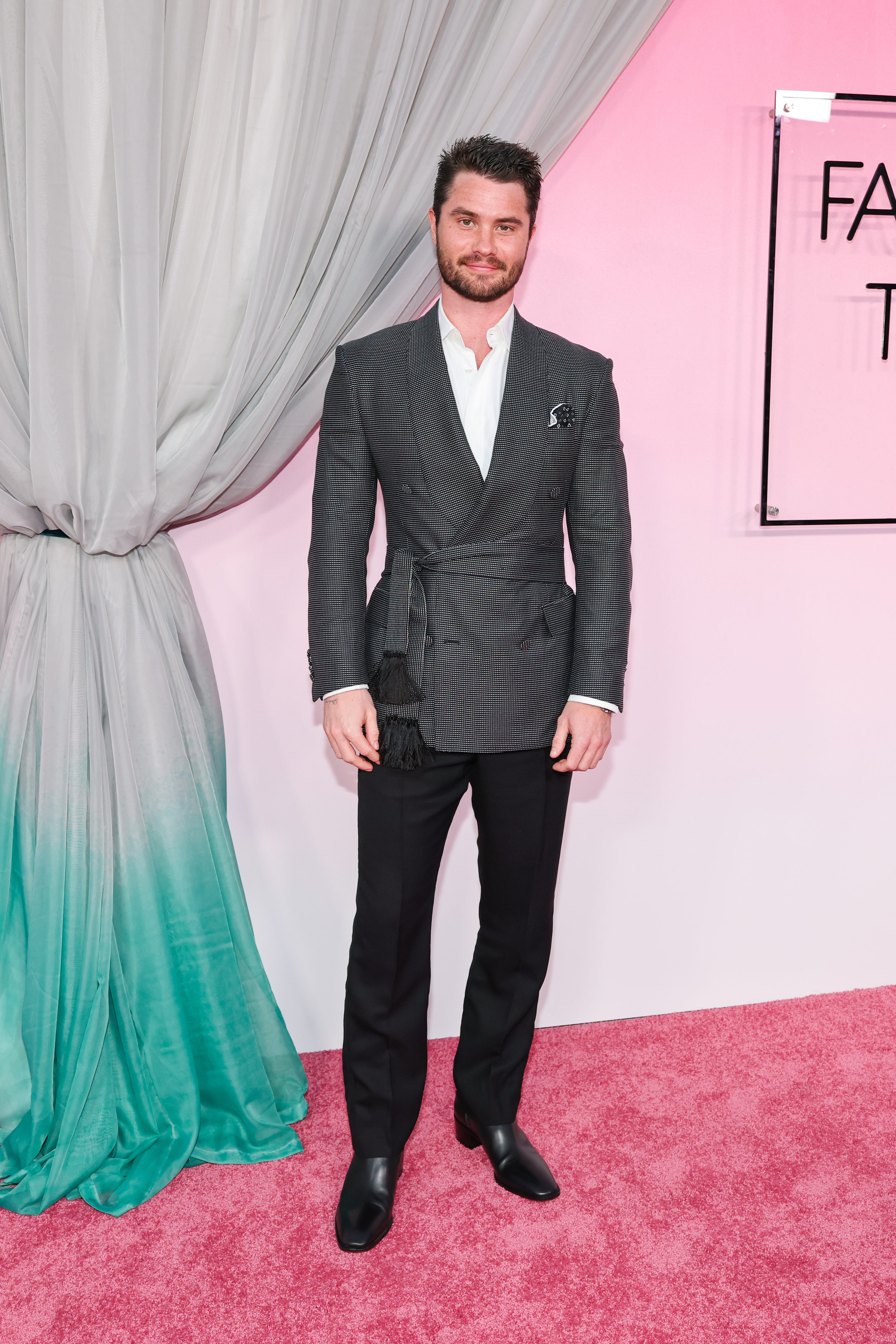 Chase Stokes attends the Fashion Trust U.S. Awards 