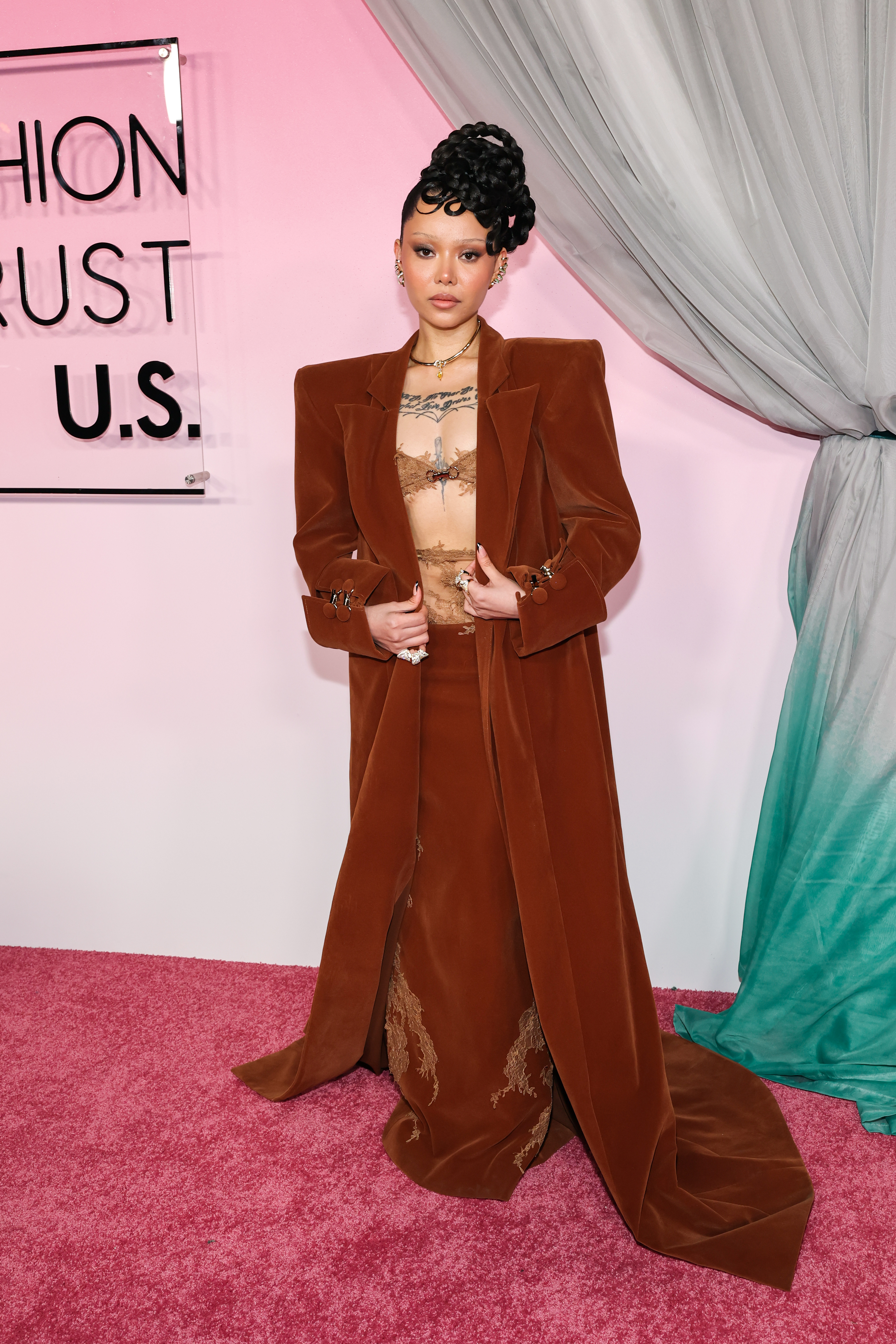 Bella Poarch attends the Fashion Trust U.S. Awards