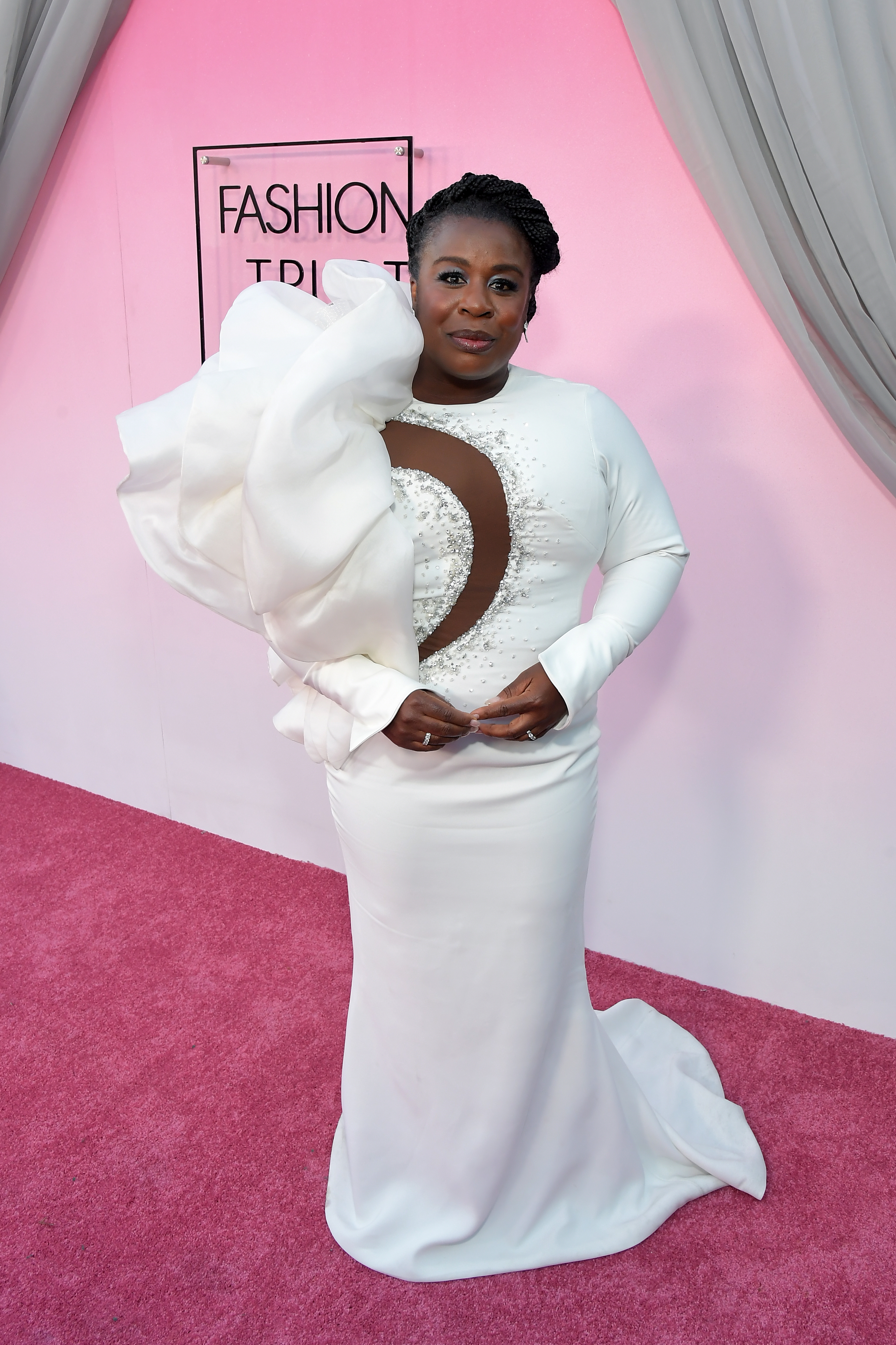 Uzo Aduba attends the Fashion Trust U.S 2026 