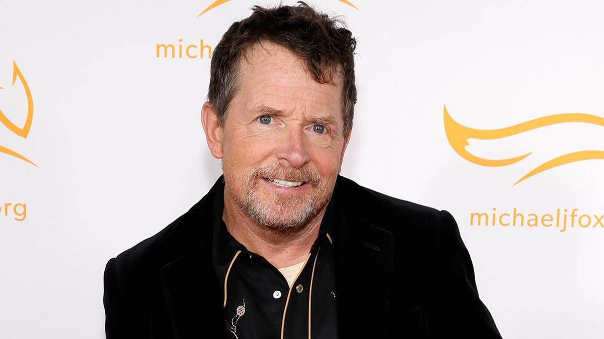 Michael J. Fox standing at The Fisher Center for the Performing Arts in Nashville, Tennessee