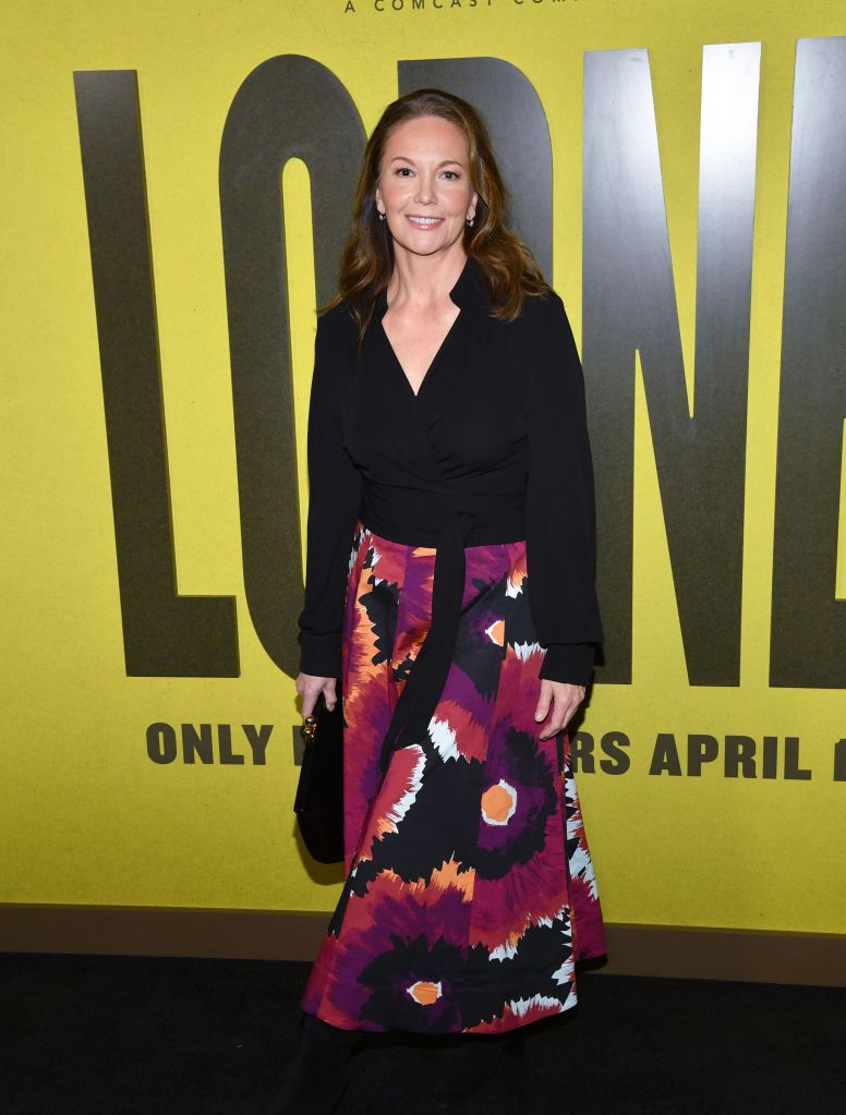 Diane Lane attends the "Lorne" premiere