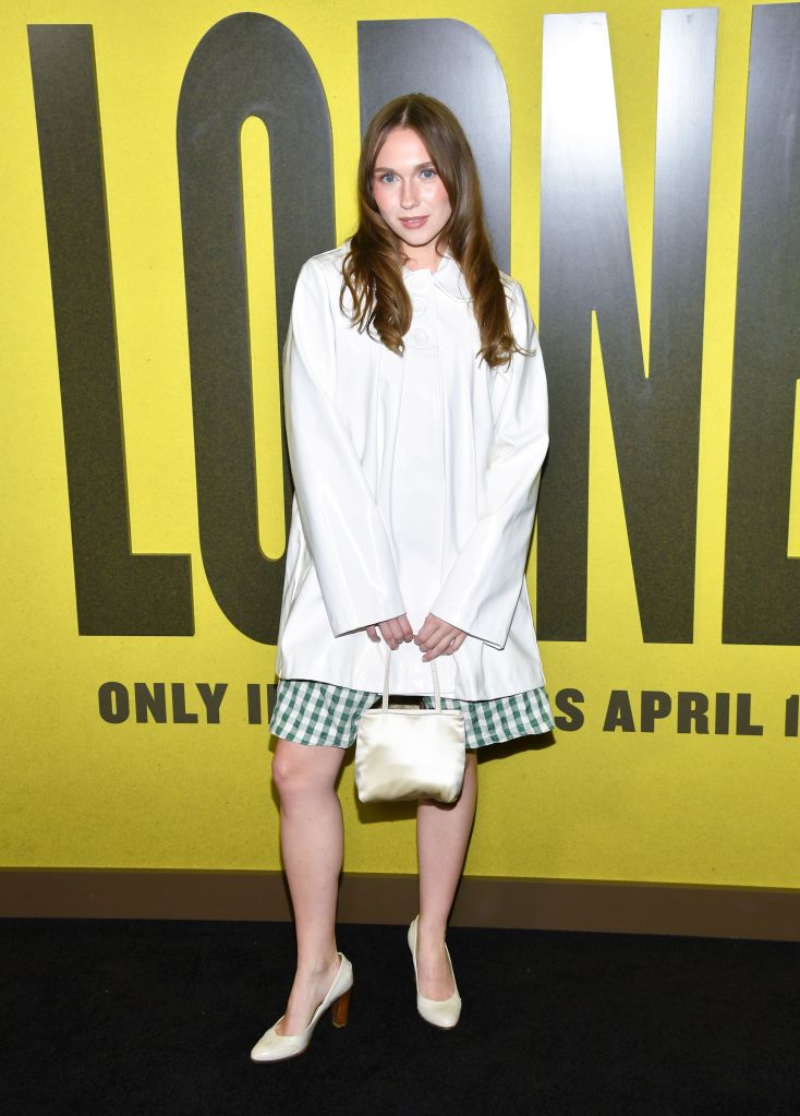 Veronika Slowikowska attends the "Lorne" premiere