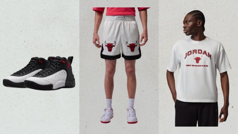 Shop Latest Chicago Bulls Air Jordan Brand T-Shirts, Shorts, Sneakers