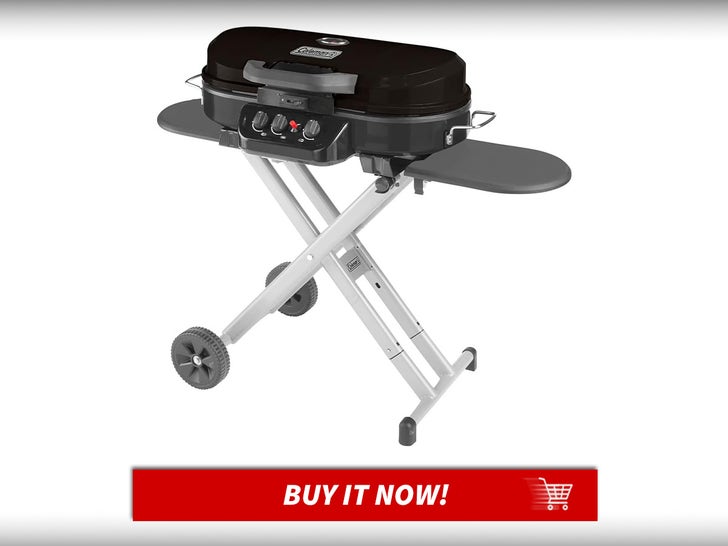 Coleman-RoadTrip-285-Portable-Stand-Up-Propane-Grill-Weekend-Warrior-Setup-MAIN