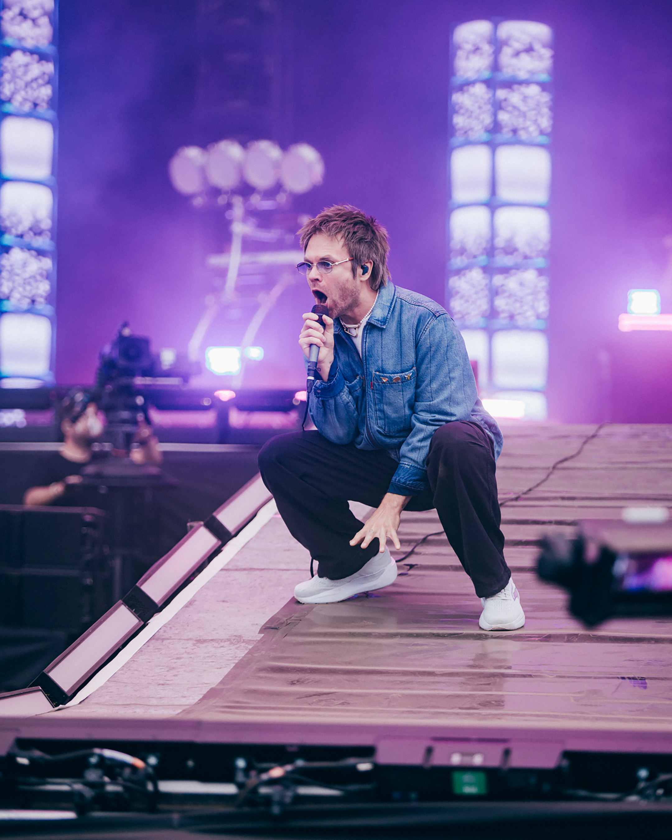 Enter Shikari perform at Reading Festival 2025. CREDIT: Derek Bremner for NME