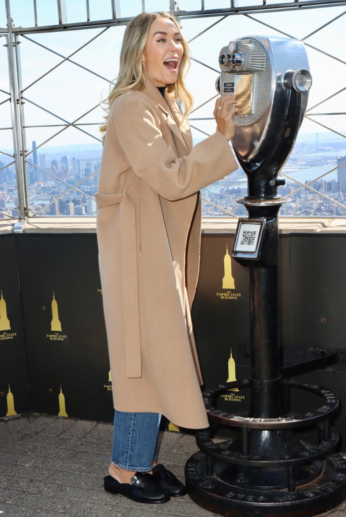 ”Laguna Beach” and “The Hills” star Lauren Conrad can’t quite see Southern California from the Empire State Building but is still impressed with the view.