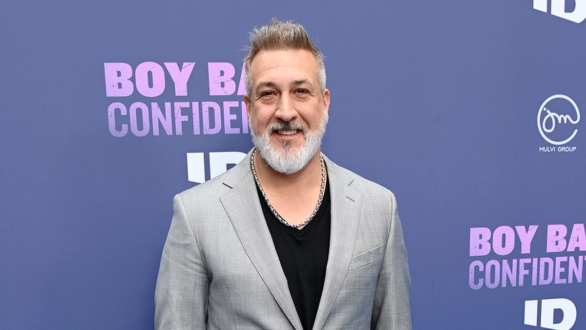 Joey Fatone standing at The Sun Rose in West Hollywood California