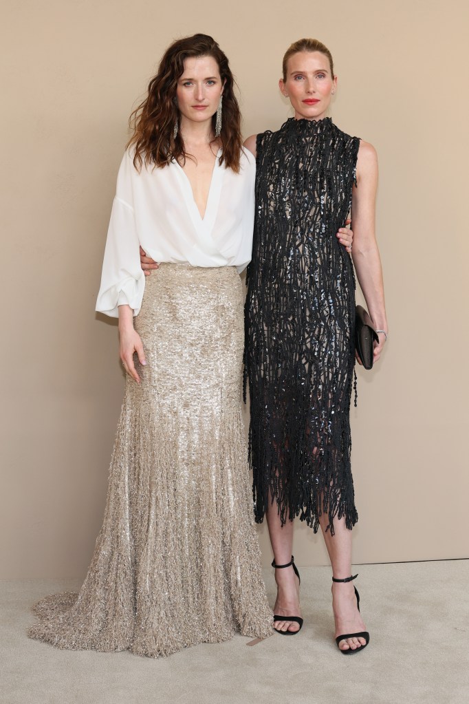 Grace Gummer and Dree Hemingway attends the gala screening of "Brunello: The Gracious Visionary" in New York City.