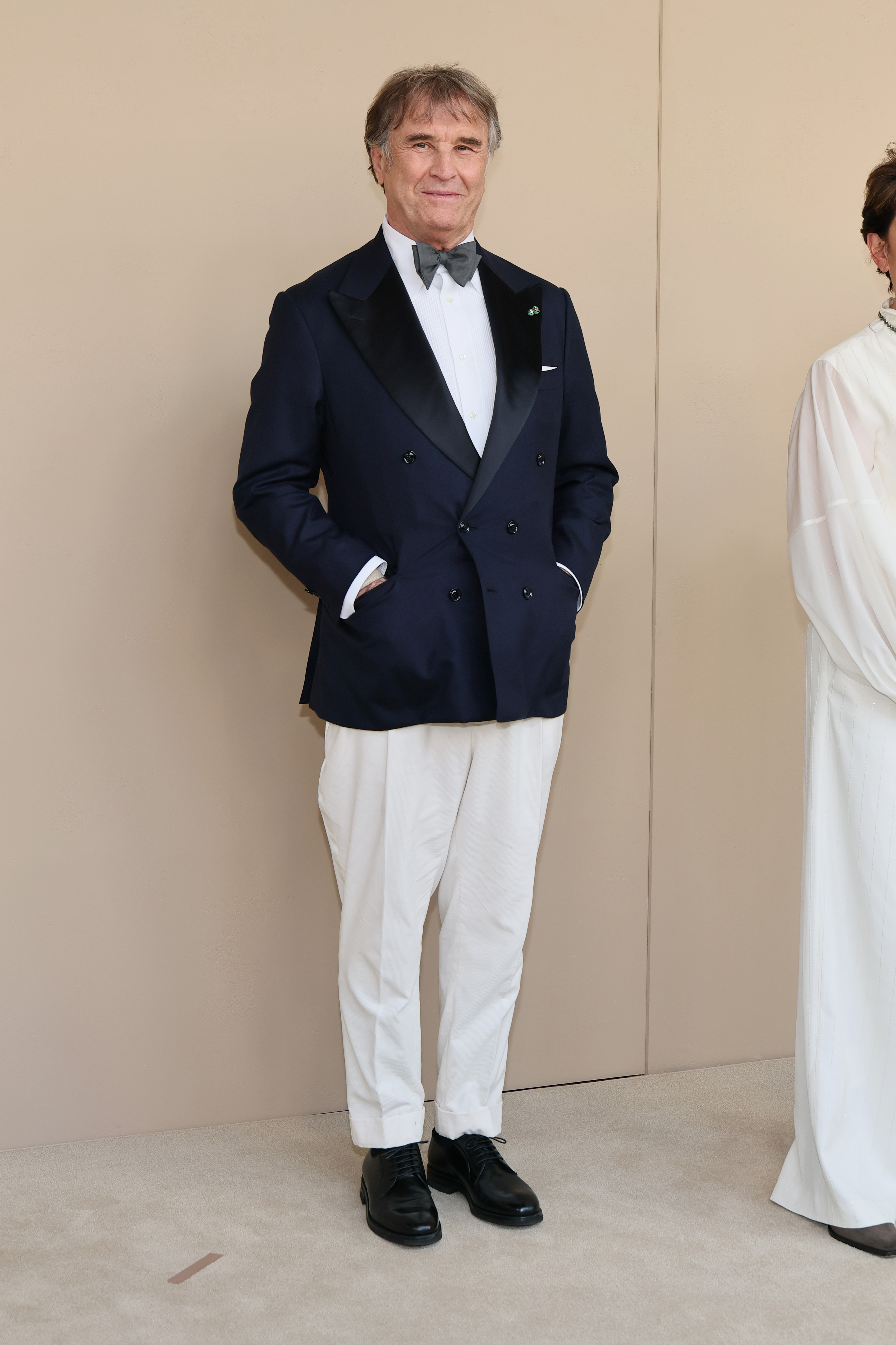 Brunello Cucinelli attends the gala screening of "Brunello: The Gracious Visionary" in New York City.