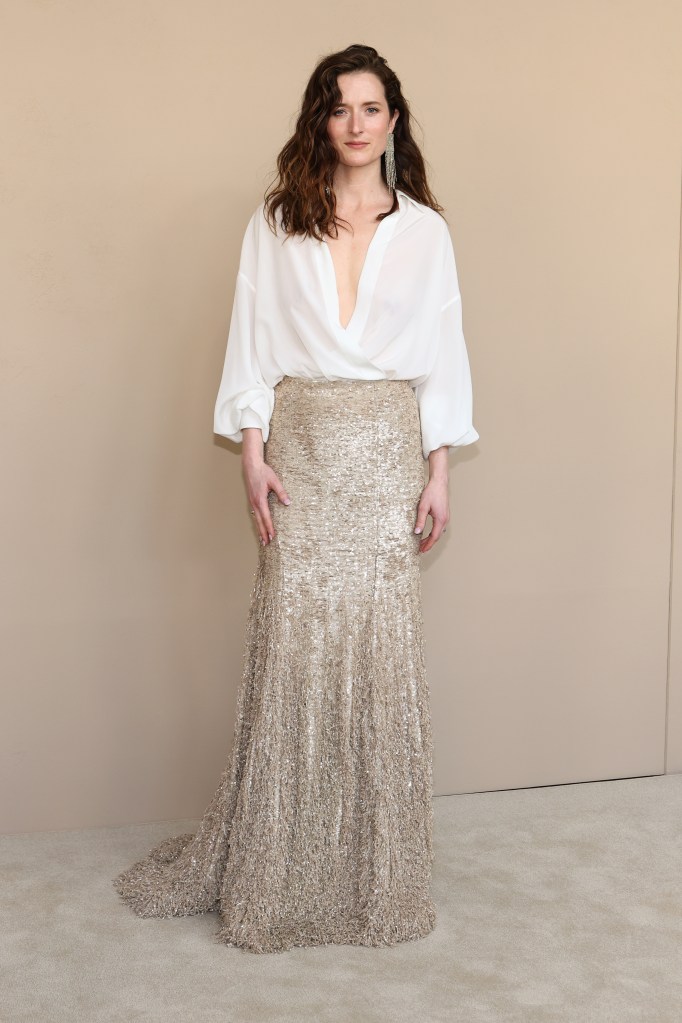 Grace Gummer attends the gala screening of "Brunello: The Gracious Visionary" in New York City.