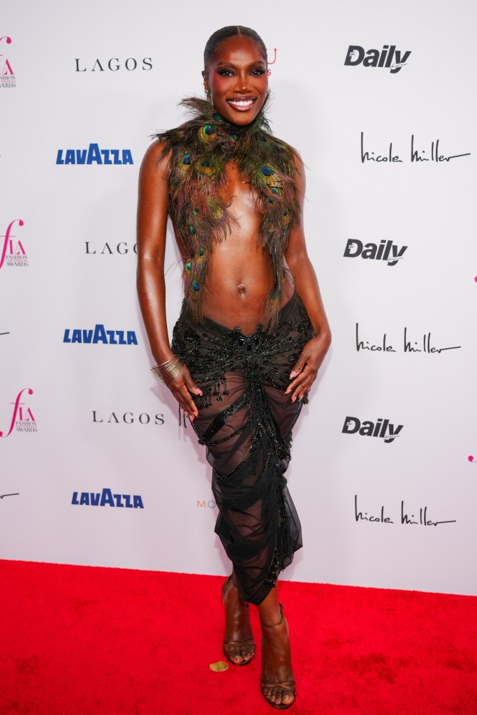 Doechii attends the Fashion Los Angeles Awards