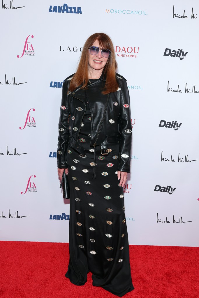 Nicole Miller attends the Fashion Los Angeles Awards