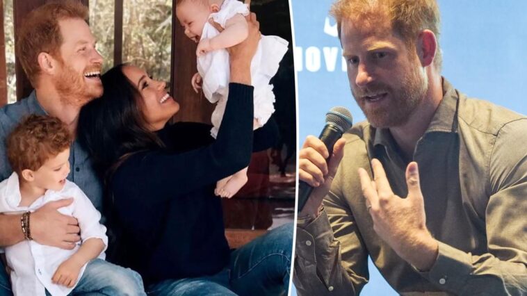 Prince Harry had 'stuff from the past' he 'needed to deal with' before having kids with Meghan Markle