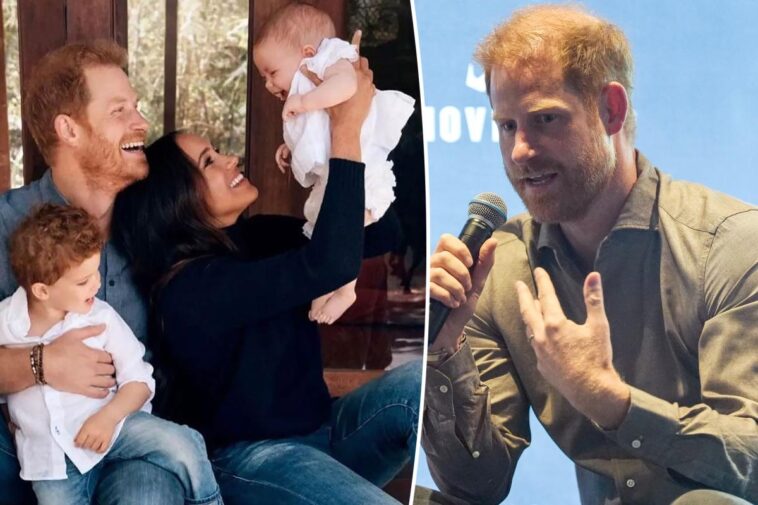 Prince Harry had 'stuff from the past' he 'needed to deal with' before having kids with Meghan Markle