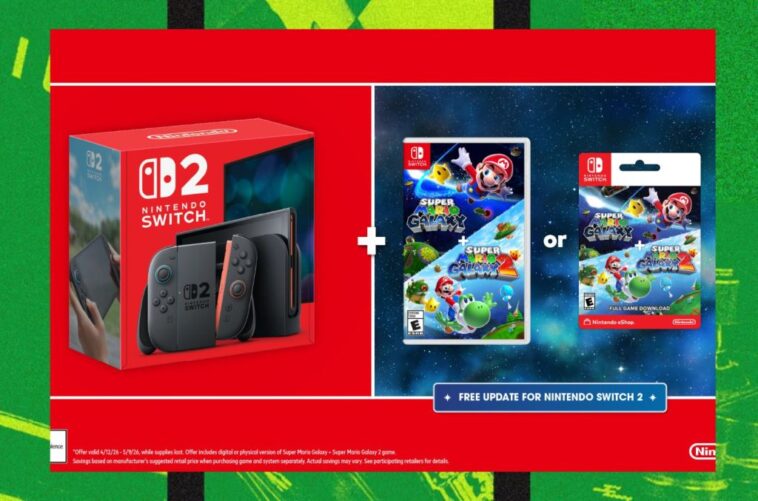 Here's Where To Get Nintendo's New Super Mario Galaxy Switch 2 Bundle