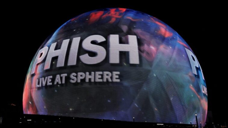 How You Can Watch Phish's Sphere Residency In Las Vegas Live Online