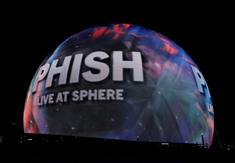 How You Can Watch Phish's Sphere Residency In Las Vegas Live Online