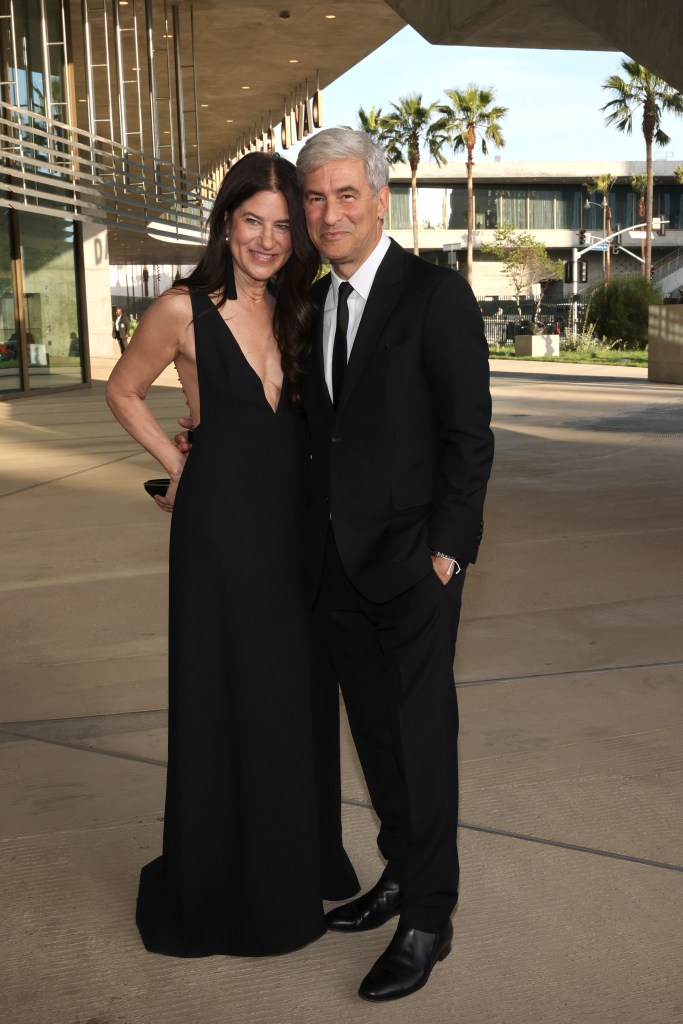 Katharine Ross and Michael Govan attend LACMA's Opening Gala for The David Geffen Galleries