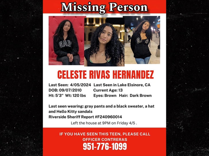 CELESTE RIVAS missing person 1