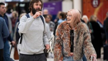 Watch Wet Leg's Rhian Teasdale travel to Isle Of Wight with Joe Wilkinson for 'Train-ing It’