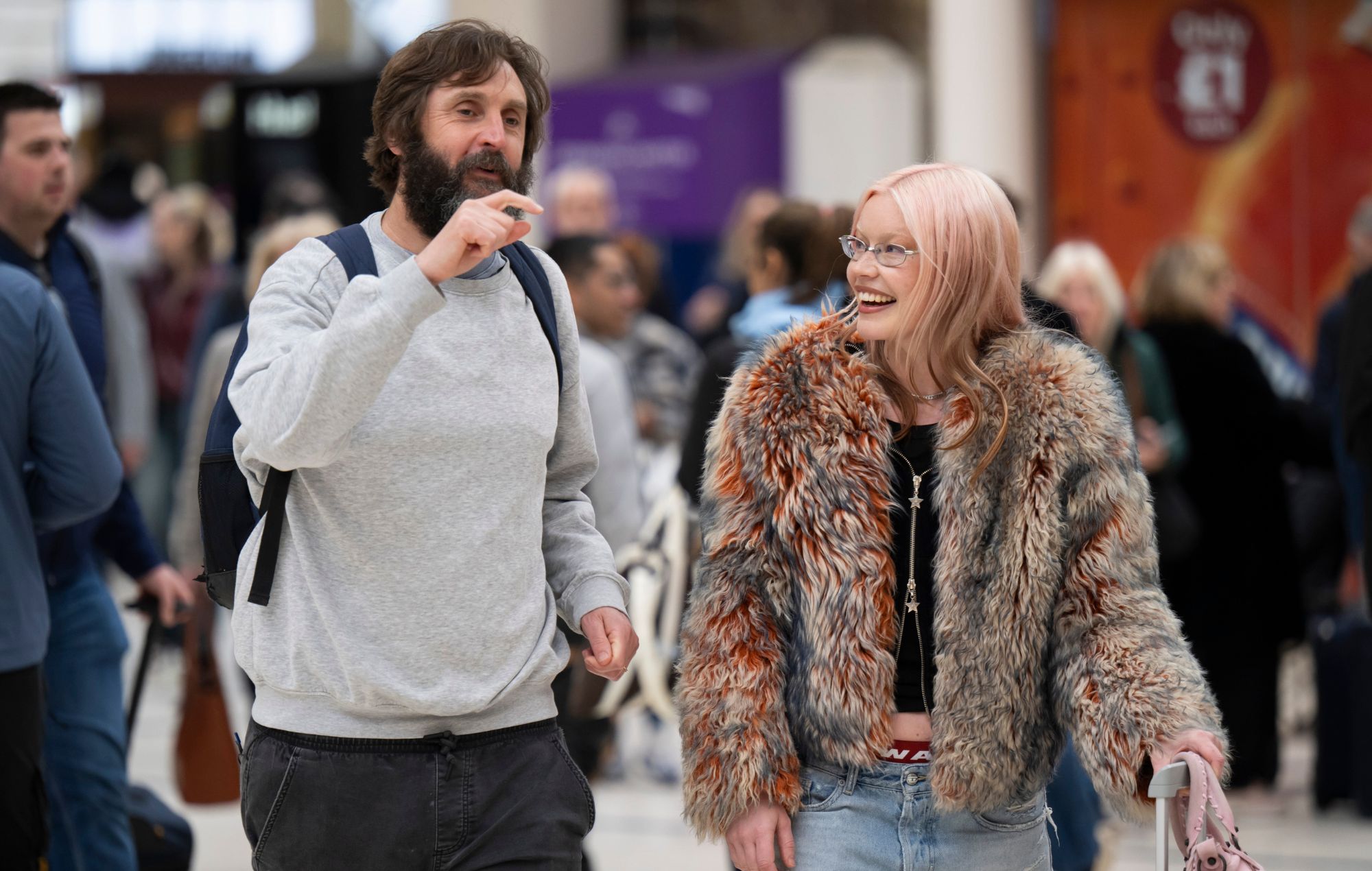 Watch Wet Leg's Rhian Teasdale travel to Isle Of Wight with Joe Wilkinson for 'Train-ing It’