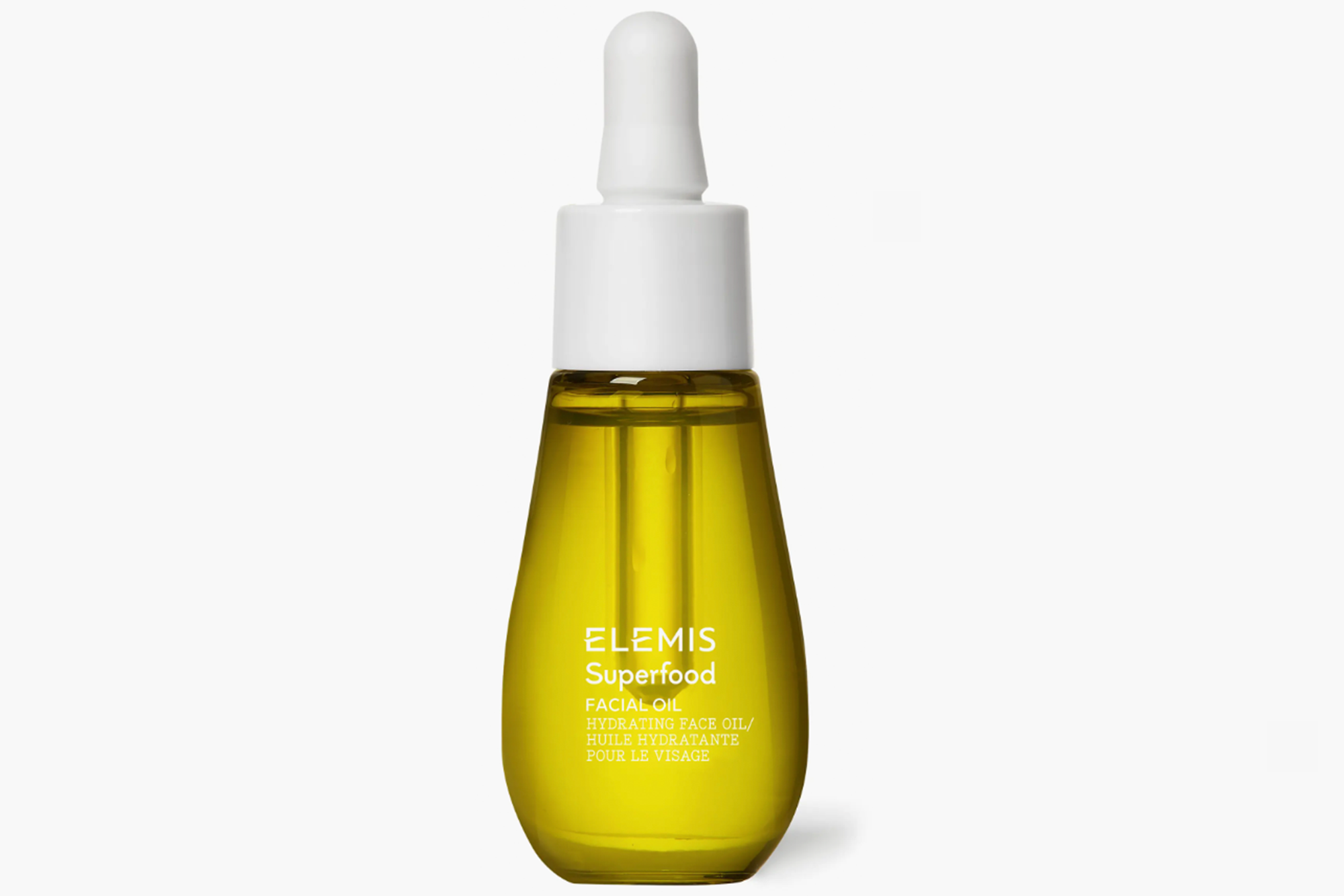 A bottle of Elemis Superfood Facial Oil.