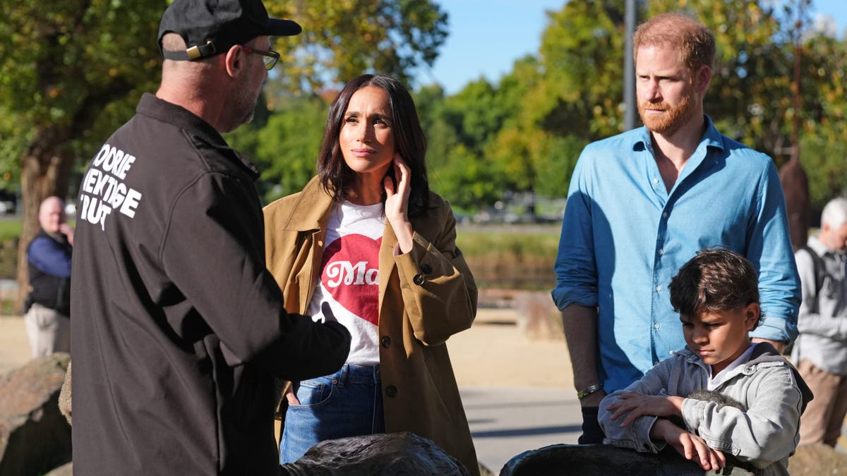 Meghan Markle and Prince Harry in Australia
