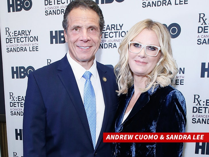 Andrew cuomo and Sandra Lee getty