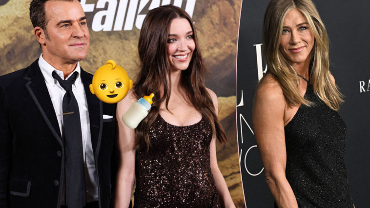 Jennifer Aniston Reacts To Ex-Husband Justin Theroux Welcoming First Baby With Nicole Brydon Bloom!