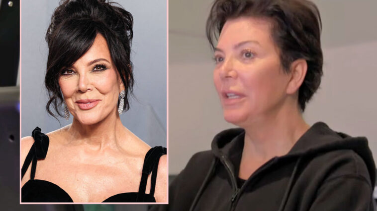 Kris Jenner ‘Mad As Hell’ As WILDLY Expensive Facelift Is Already ‘Slipping’: REPORT