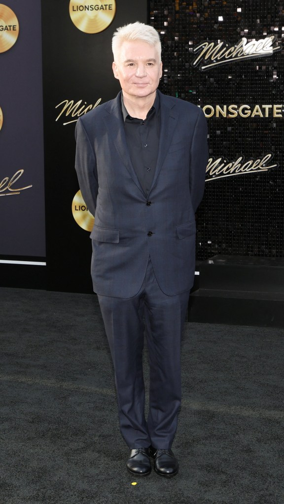 Mike Myers attends the "Michael" premiere