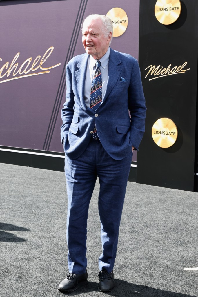 Jon Voight attends the "Michael" premiere