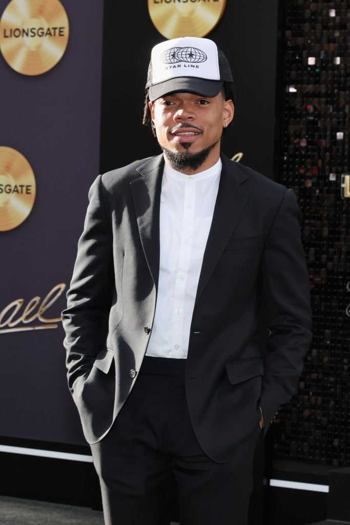 Chance the Rapper attends the "Michael" premiere