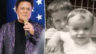 Donny Osmond pays tribute to older brother Alan after death