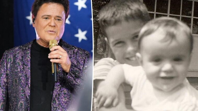 Donny Osmond pays tribute to older brother Alan after death