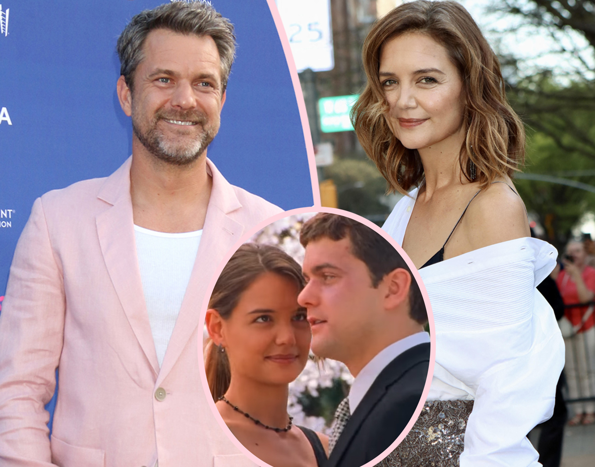 OMG! Katie Holmes LIKES Comments About Her & Joshua Jackson Getting Together In Real Life!!