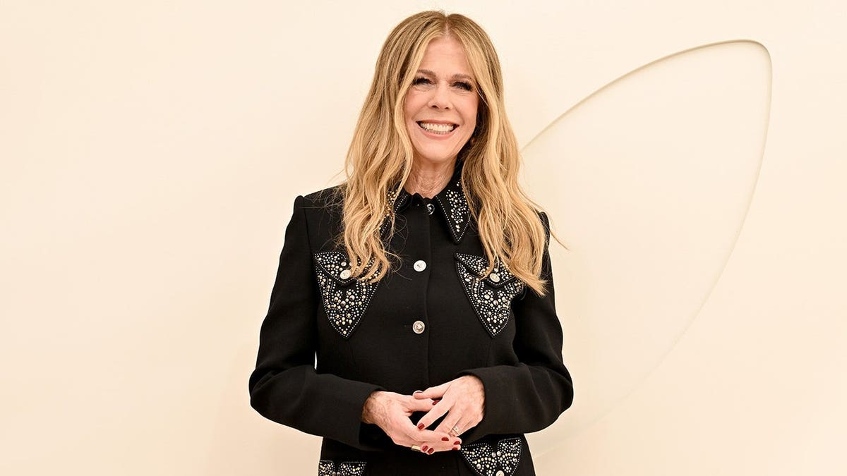 Rita Wilson at the Apple TV Press Day in Santa Monica in February 2026.