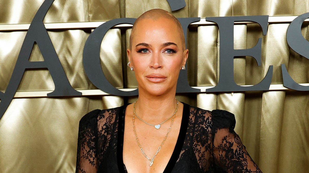 Teddi Mellencamp Arroyave standing at the 50th Annual Gracie Awards Gala in Beverly Hills