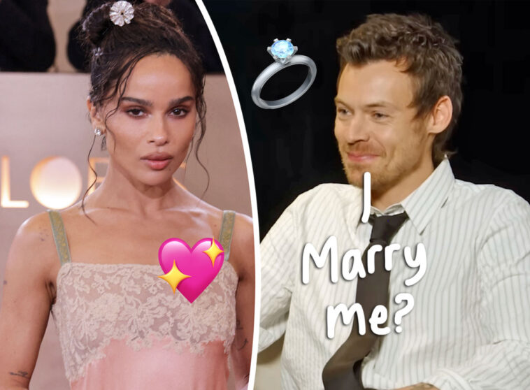 Harry Styles & Zoë Kravitz Are Reportedly ENGAGED!