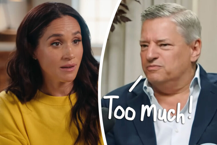 Meghan Markle 'Love-Bombing' Netflix Boss Amid Rising Tensions Behind The Scenes: REPORT