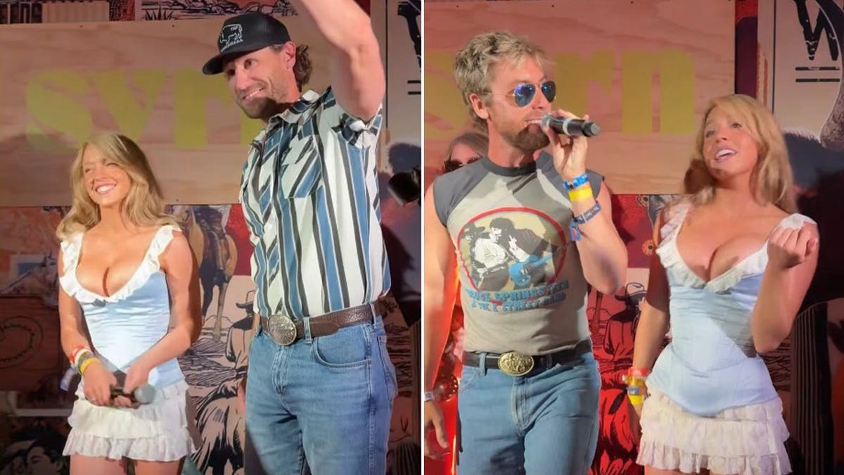 Sydney Sweeney, Chase Rice, Lance Bass