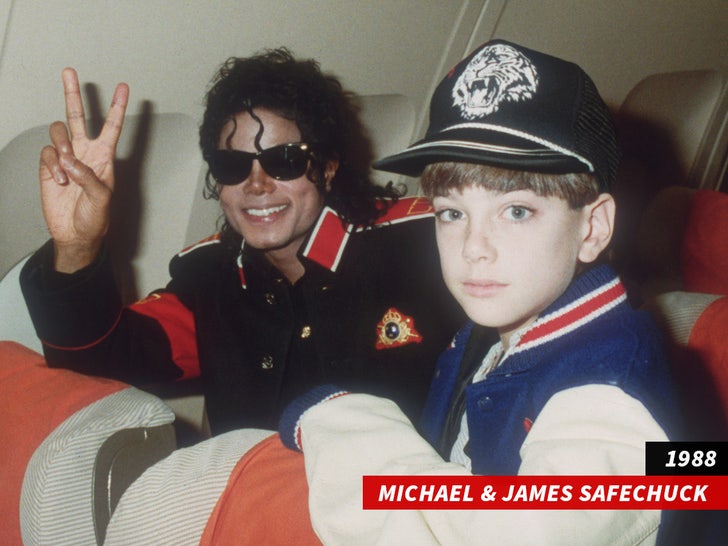 0818 michael jackson ichael Jackson with Jimmy Safechuck getty 2