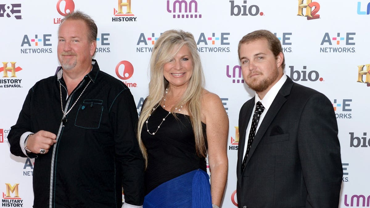 Darrell Sheets poses with his family