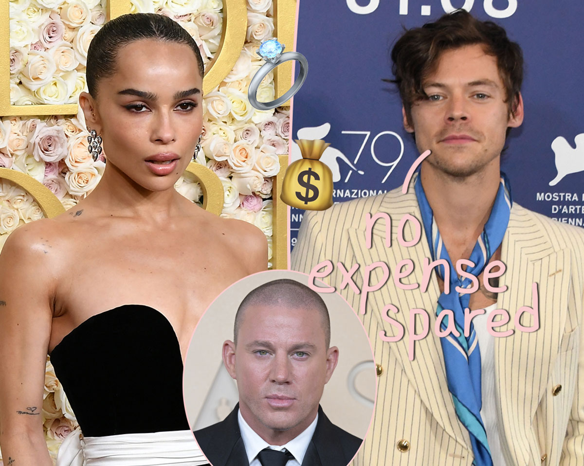 How Harry Styles' Engagement Ring For Zoë Kravitz Rivals Channing Tatum's - You Won't Believe How Much He Spent On It!