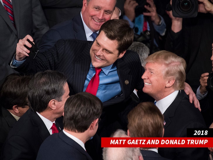 matt gaetz and donald trump getty 1