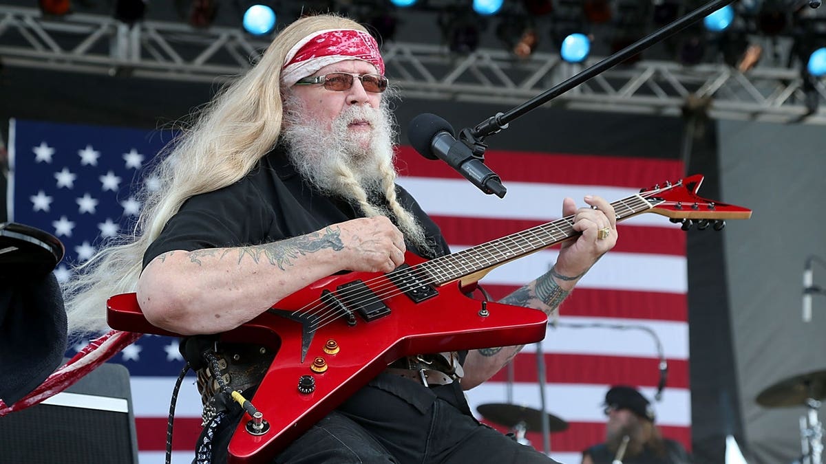David Allan Coe performs later in his career
