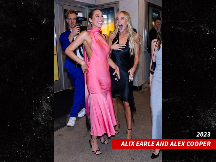 Alix Earle and Alex Cooper 2023 getty 1