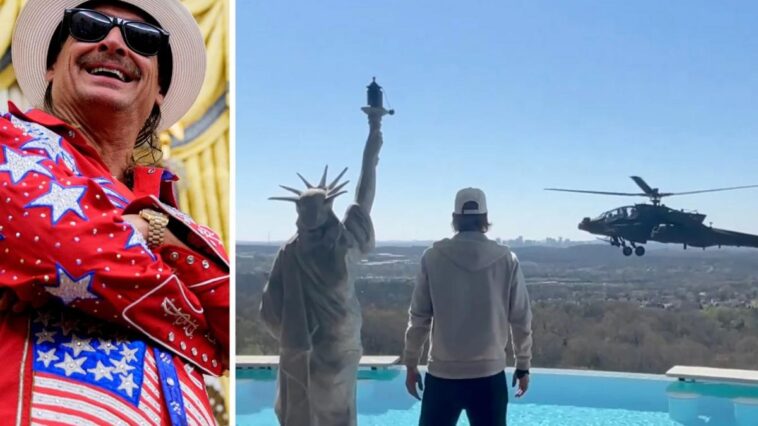 Army Suspends Helicopter Crews After Flight to Kid Rock's House